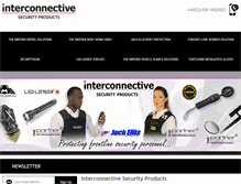 Tablet Screenshot of interconnective.co.uk